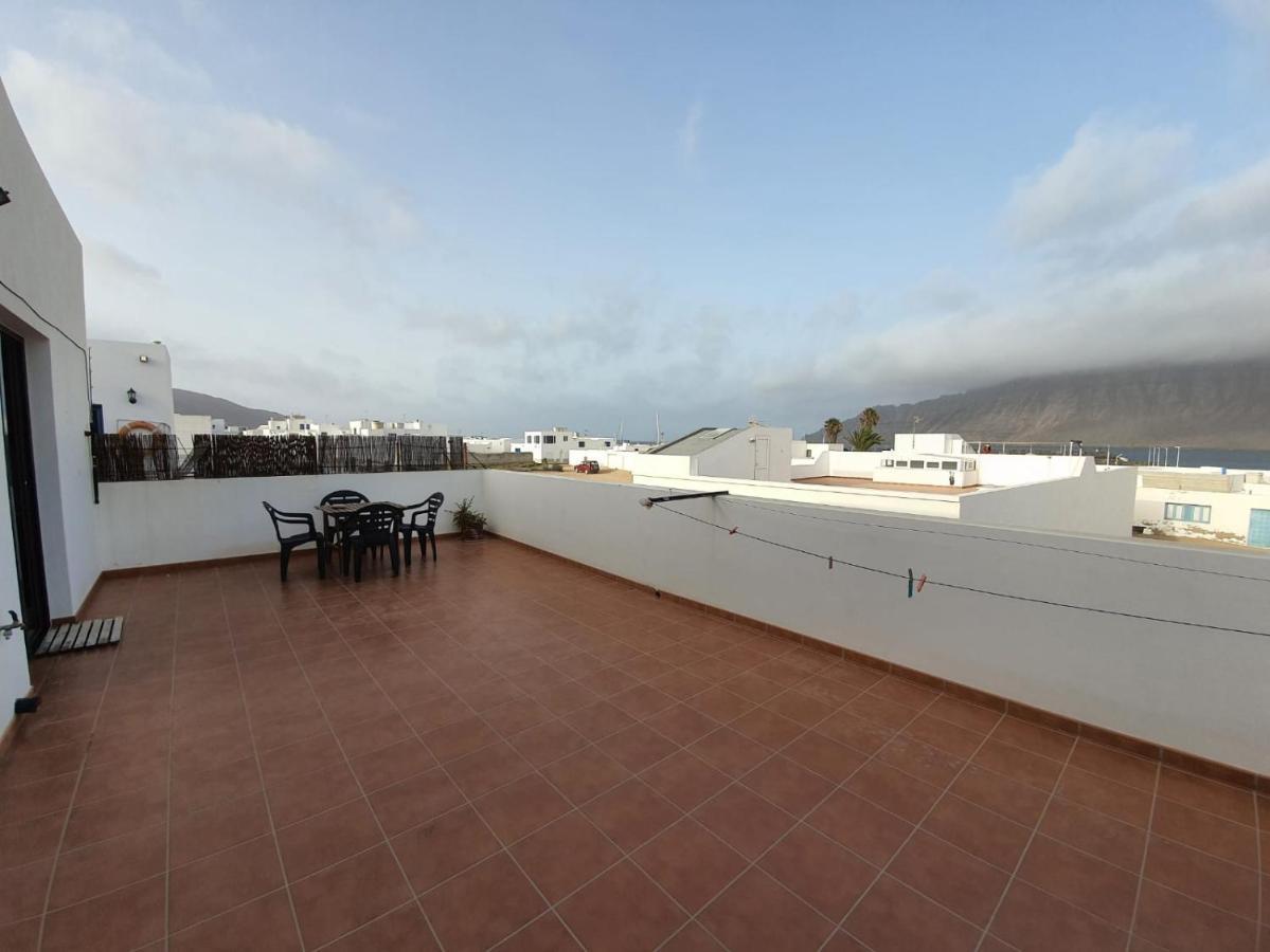 El Erizo Apartman Caleta de Sebo Kültér fotó