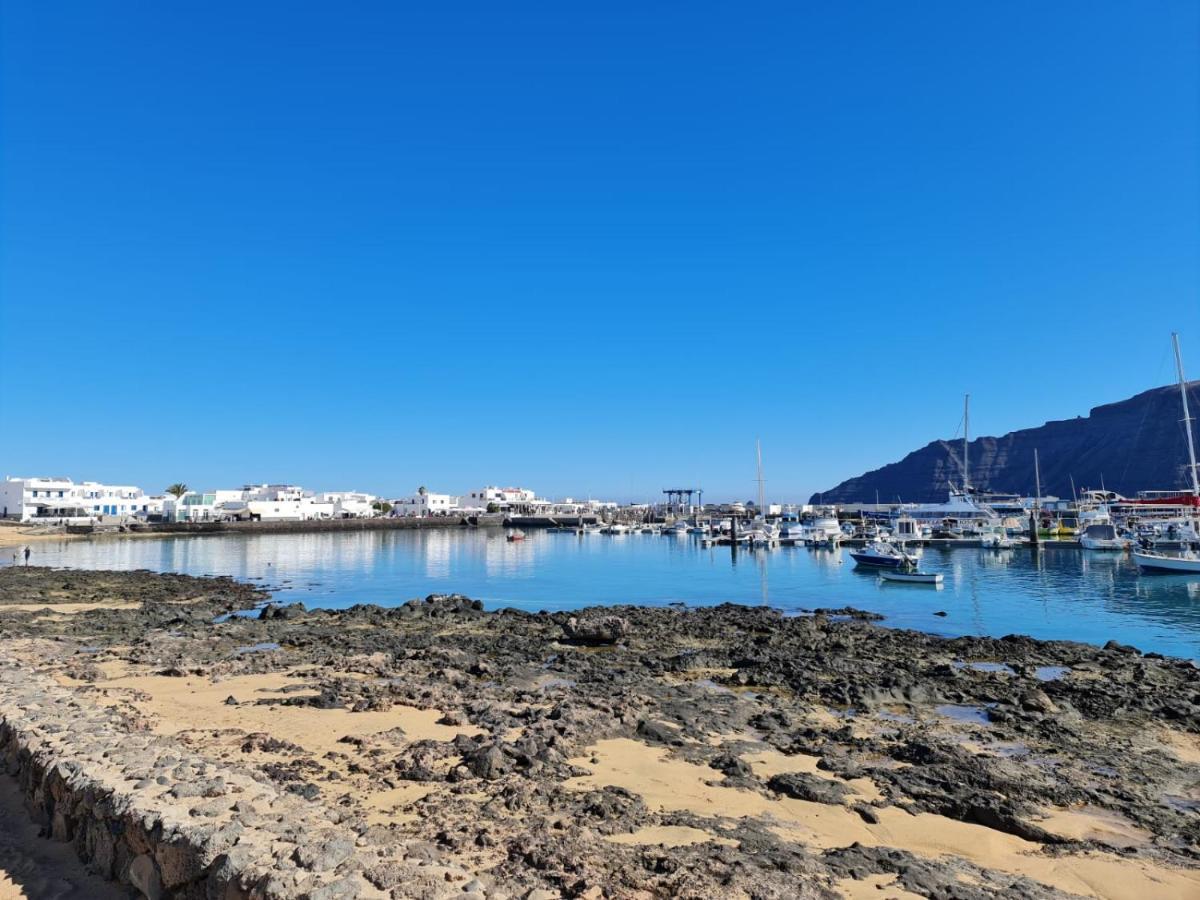 El Erizo Apartman Caleta de Sebo Kültér fotó