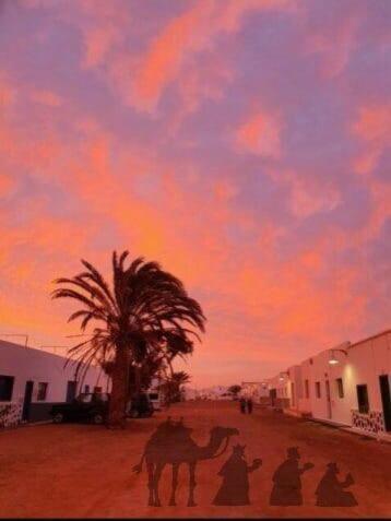 El Erizo Apartman Caleta de Sebo Kültér fotó
