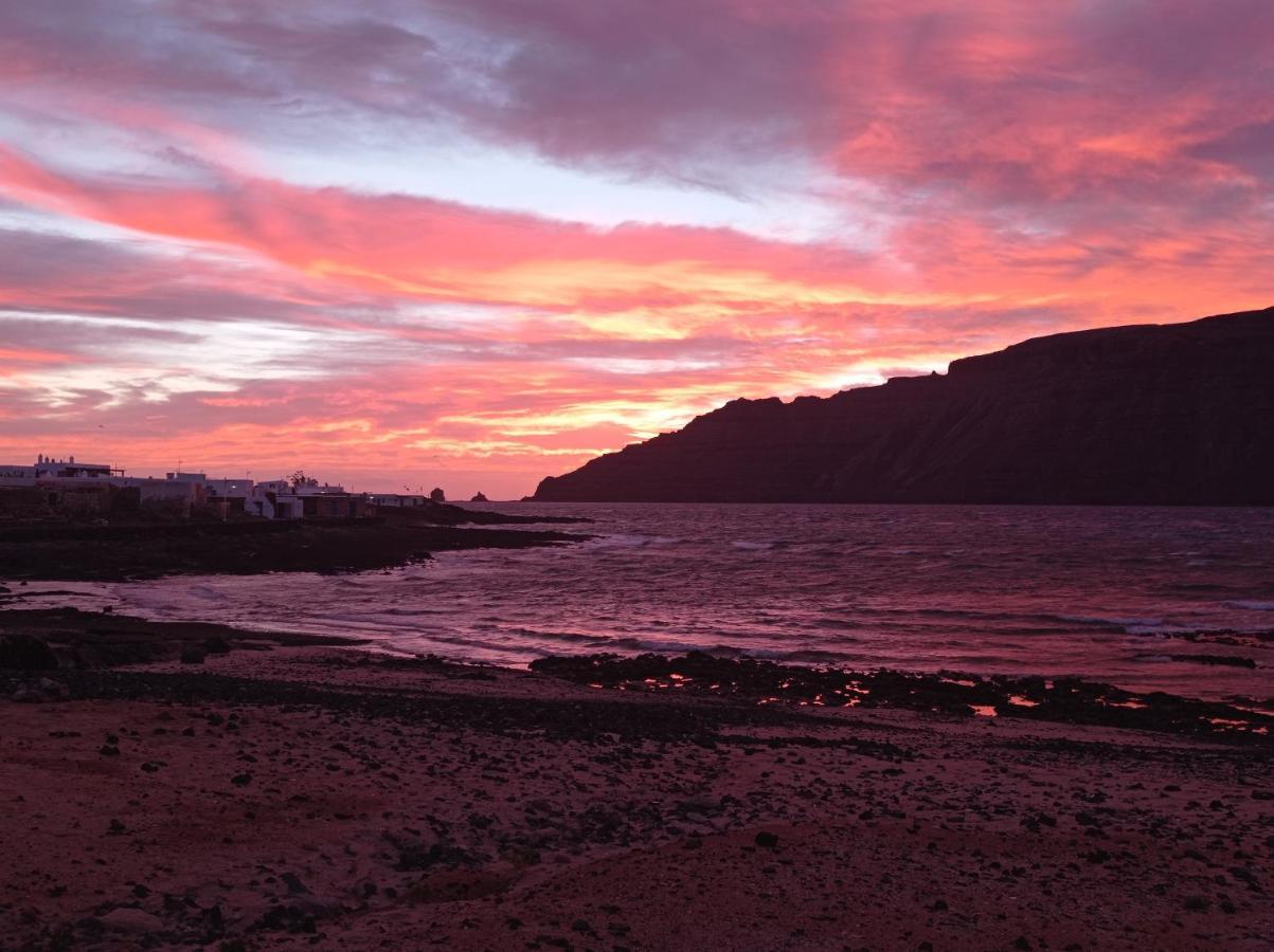 El Erizo Apartman Caleta de Sebo Kültér fotó